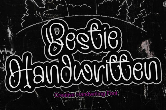 Bestie Handwritten: The Bold Display Typeface for High-Impact Campaigns