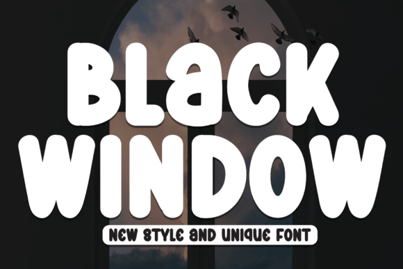 Black Window: A Bold Display Typeface for Editorial Design