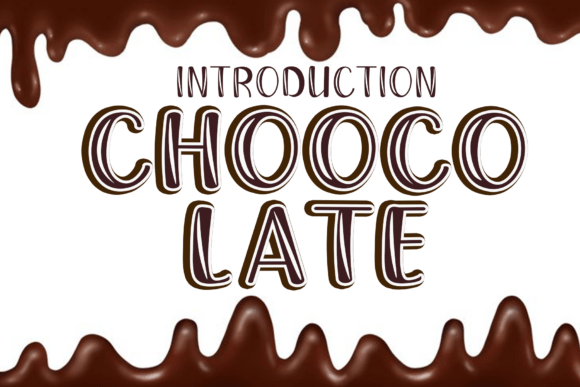 Choocolate: A Sweet Display Font for Handmade Creators