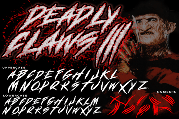 Deadly Claws: A Unique Display Font for High-Impact Web Design