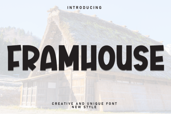 Framhouse: The Display Font for Warm, Clear Campaigns