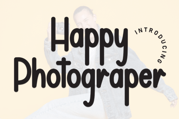 Happy Photograper: The Perfect Font for Playful Brand Identity