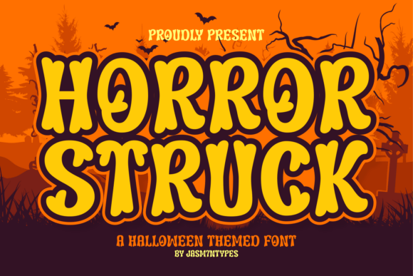 Horror Struck: The Ultimate Spooky Display Font for Crafters