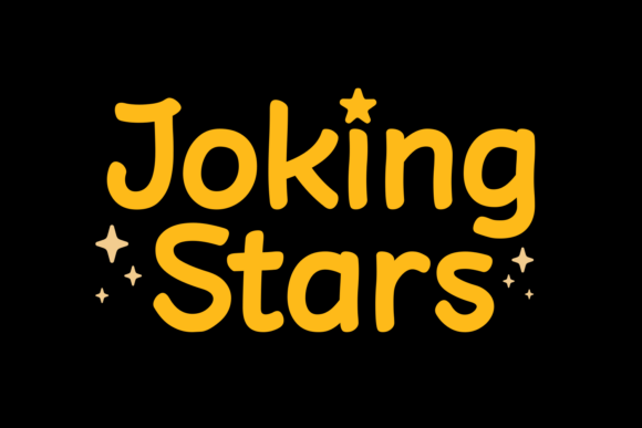 Joking Stars: The Friendly Typeface for Memorable Branding