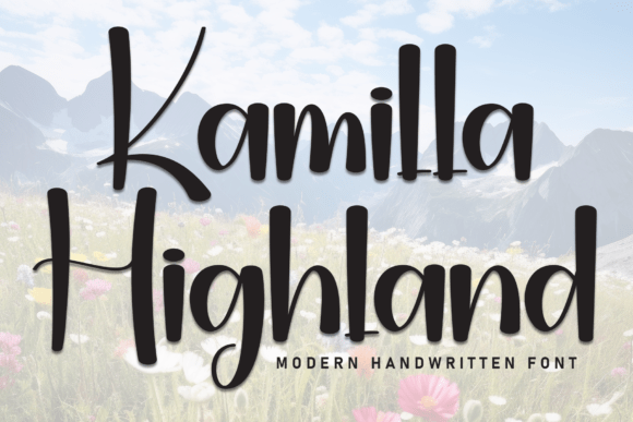 Kamilla Highland: The Whimsical Display Font for Memorable Branding