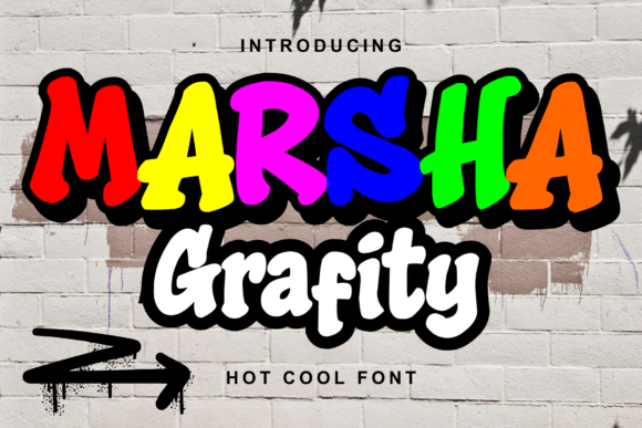 Marsha Grafity: The Urban Display Typeface for Bold Editorial Design