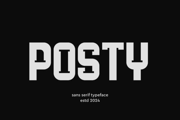 Posty: The Display Font That Brings Attitude to Editorial Design