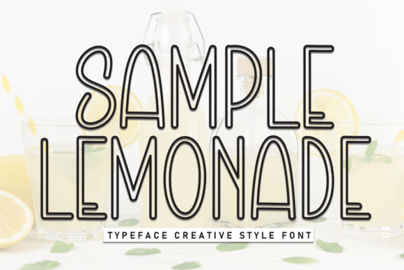 Sample Lemonade: The Perfect Display Font for Summer Campaigns