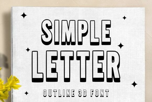 Simple Letter: The Elegant Display Typeface for Modern Publishing