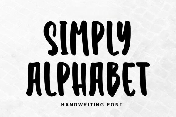 Simply Alphabet: The Creative Display Font for High-Impact Campaigns